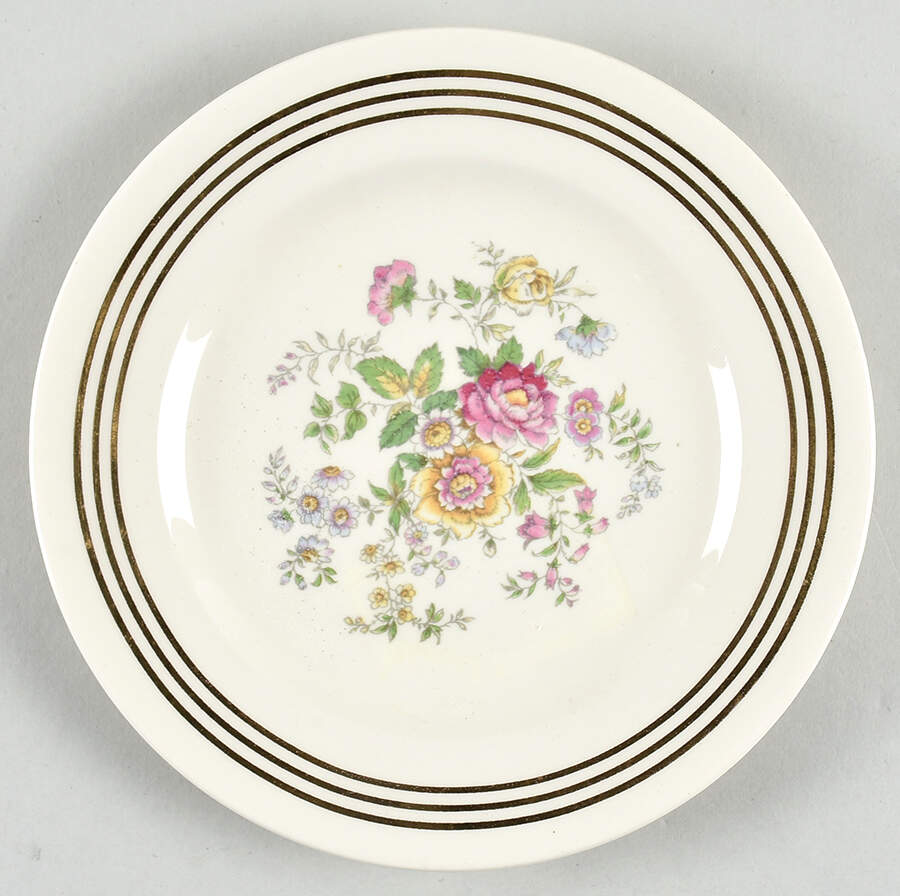 Lady Ann Bread & Butter Plate by Royal (USA)-1