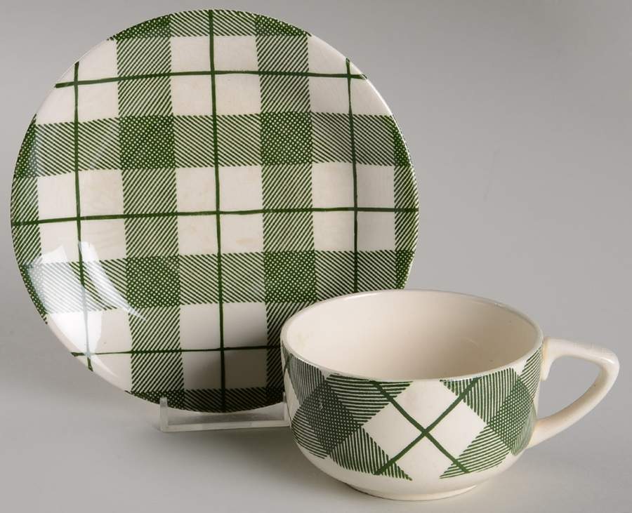 RYL8 Flat Cup & Saucer Set by Royal (USA)-1