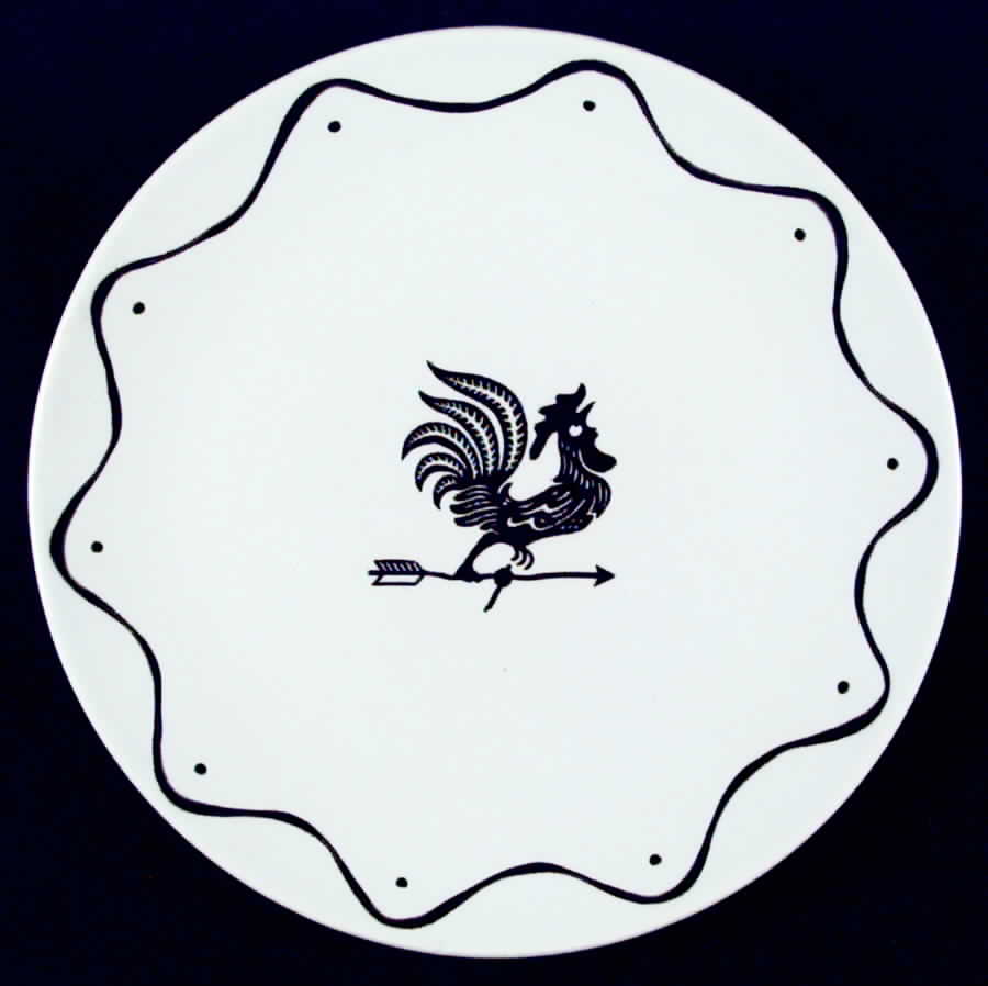 RYL9 Luncheon Plate by Royal (USA)-1