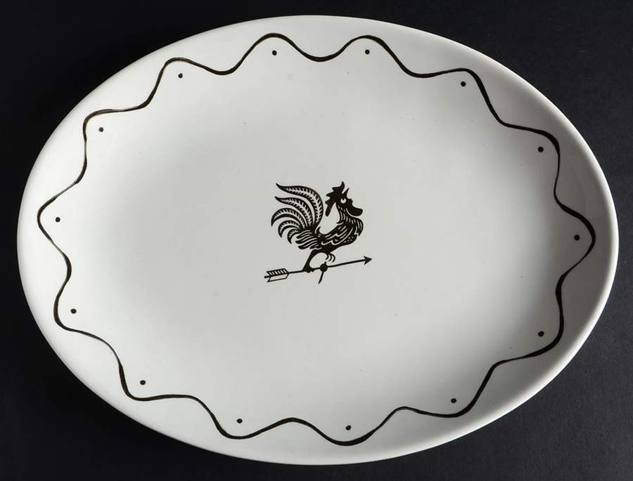 RYL9 13" Oval Serving Platter by Royal (USA)-1