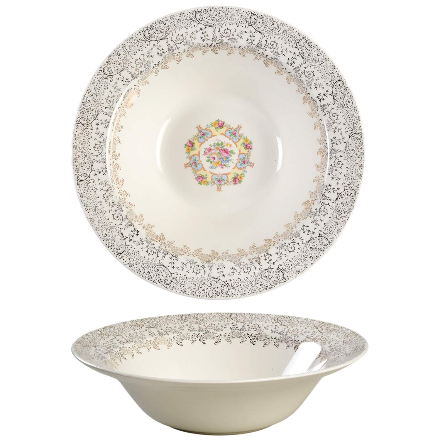 Santa Rosa 9" Round Vegetable Bowl by Royal (USA)-1