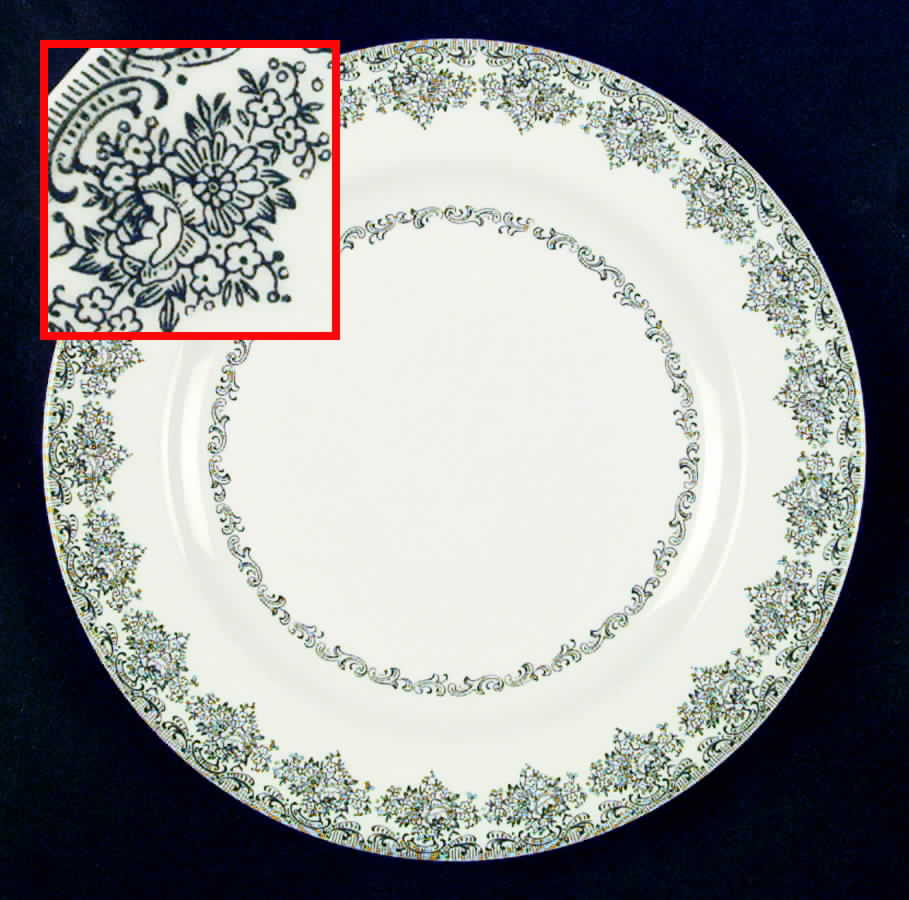 Sherwood Dinner Plate by Royal (USA)-1