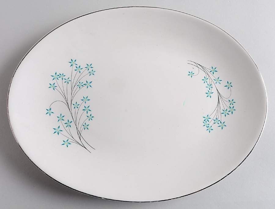 Sorrento 13" Oval Serving Platter by Royal (USA)-1