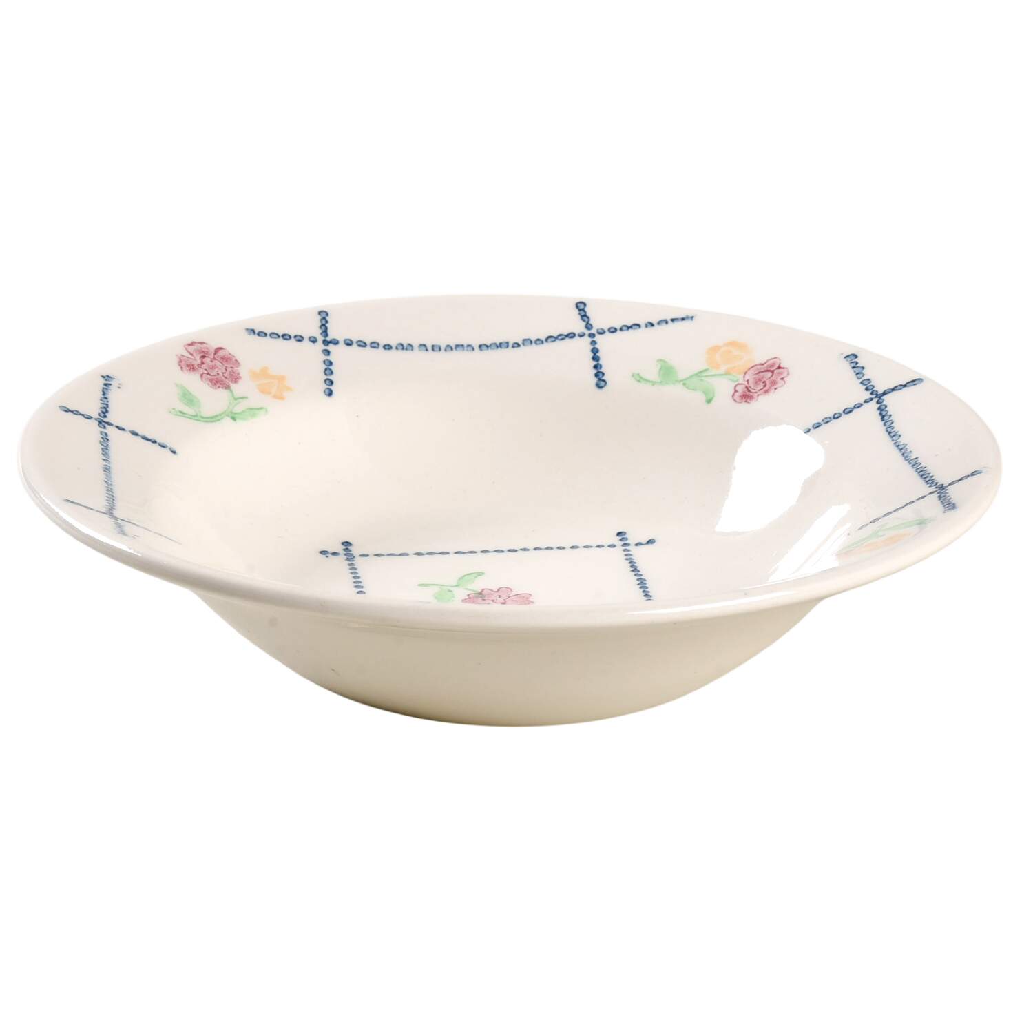 Square Dance Coupe Cereal Bowl by Royal (USA)-1