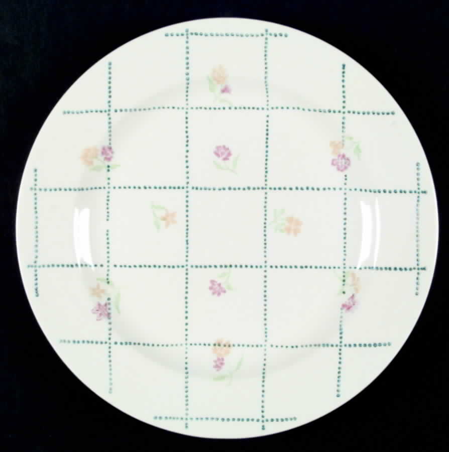 Square Dance Dinner Plate by Royal (USA)-1