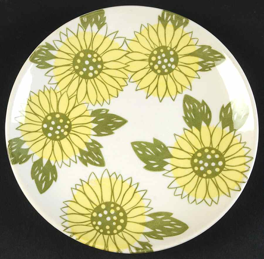 Sunshine Bread & Butter Plate by Royal (USA)-1
