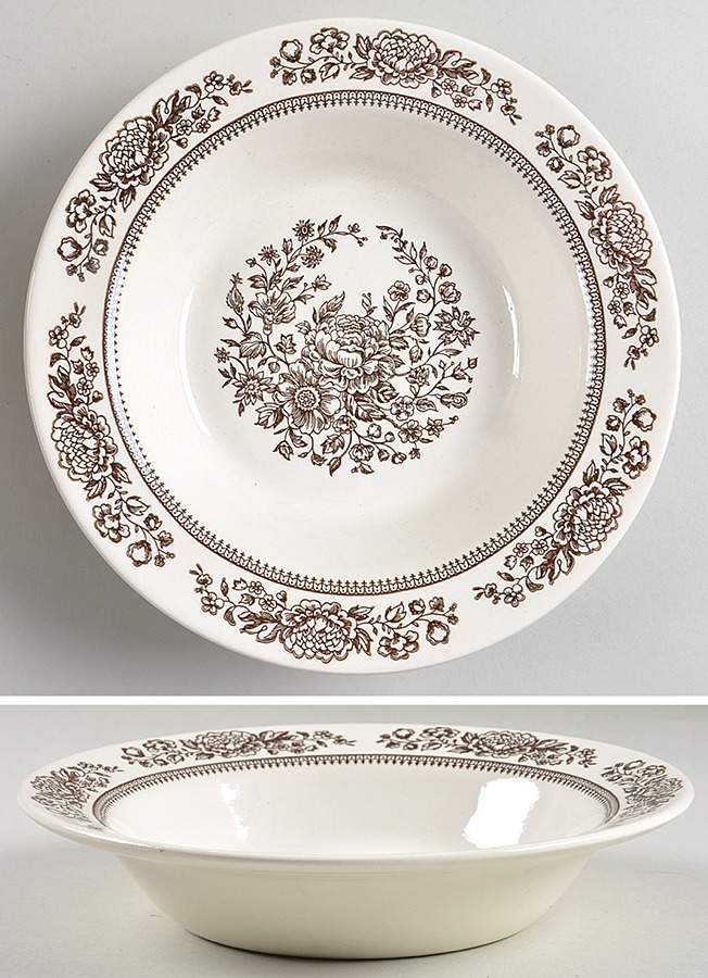 Sussex 9" Round Vegetable Bowl by Royal (USA)-1