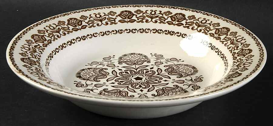 Wellesley Rim Soup Bowl by Royal (USA)-1