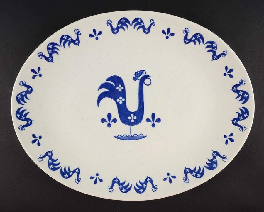 Weather Vane 13" Oval Serving Platter by Royal (USA)-1