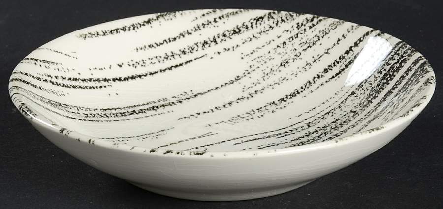 Windblown Black Fruit/Dessert (Sauce) Bowl by Royal (USA)-1