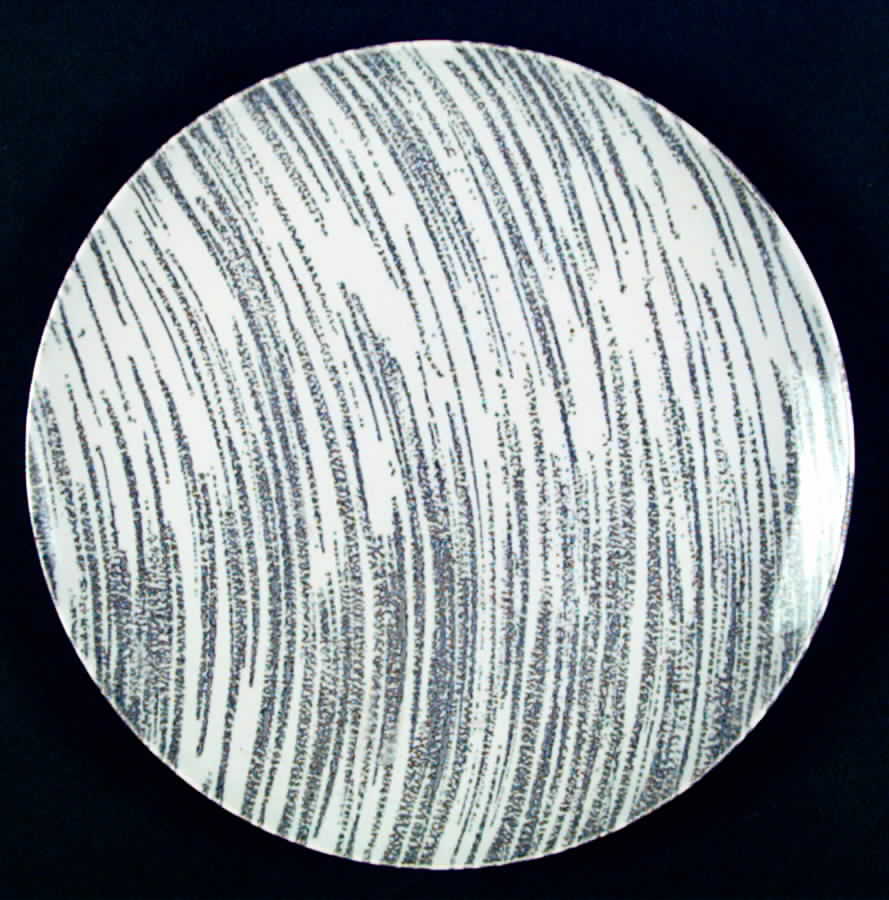 Windblown Grey Dinner Plate by Royal (USA)-1