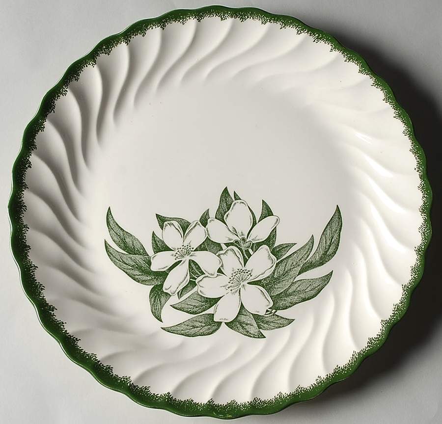 Woodbury 12" Chop Plate (Round Platter) by Royal (USA)-1