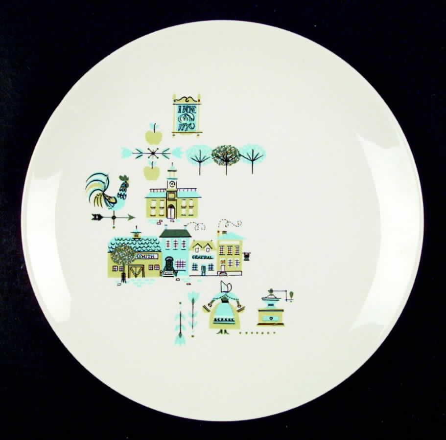 York Dinner Plate by Royal (USA)-1