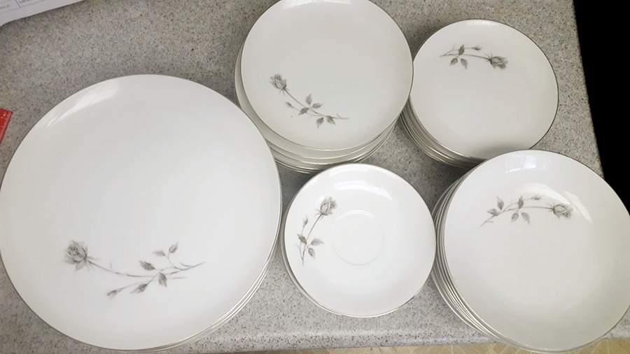 Monaco Rose Salad Plate by Royal Monaco-1