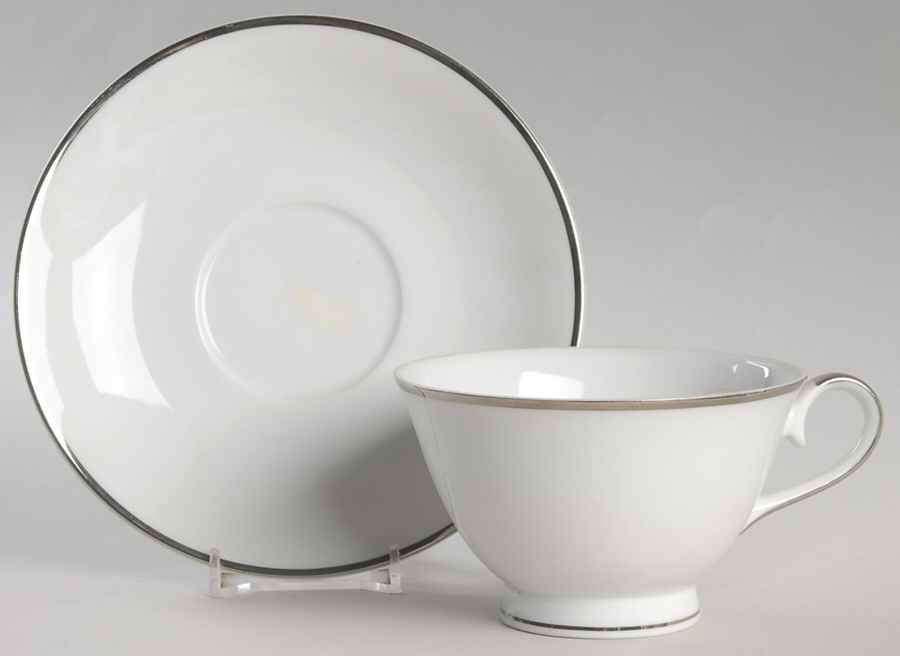 Princess Grace Footed Cup & Saucer Set by Royal Monaco-1