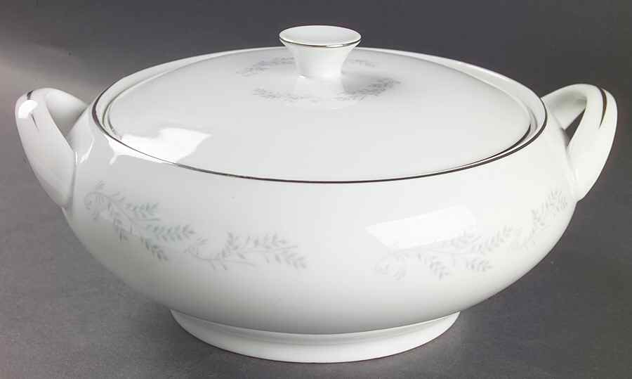 Eg3301 (White Background) Round Covered Vegetable by Royalton-1