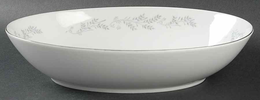 Eg3301 (White Background) 10" Oval Vegetable Bowl by Royalton-1