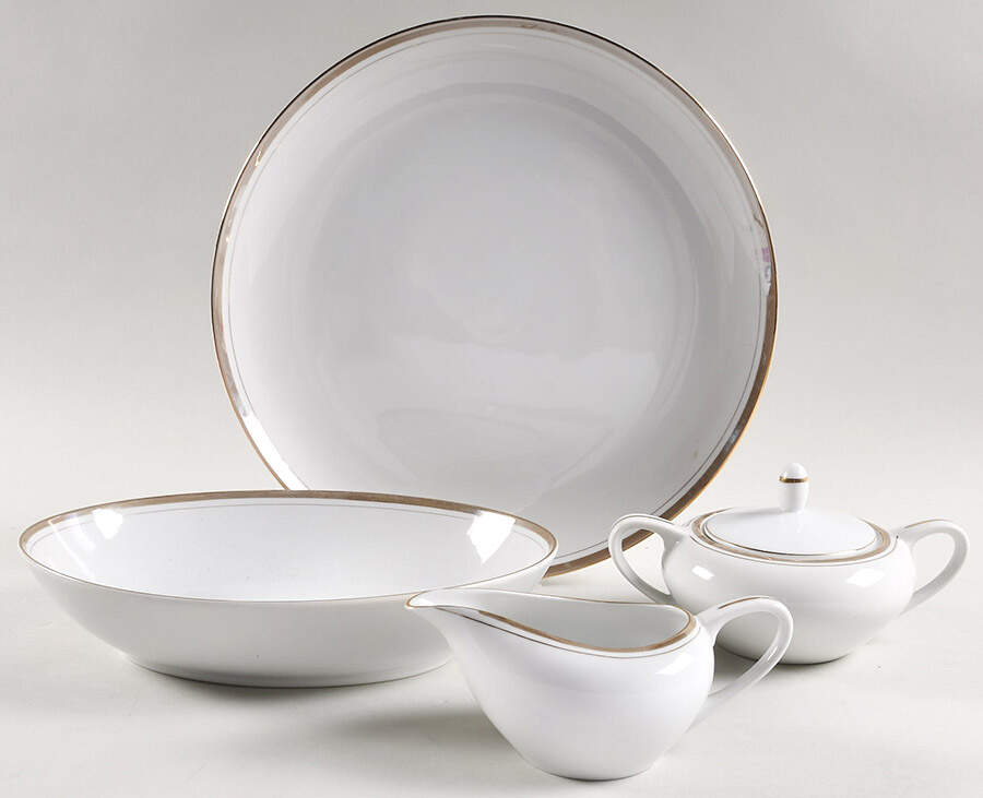 Golden Elegance 5 Piece Hostess Set by Royalton-1