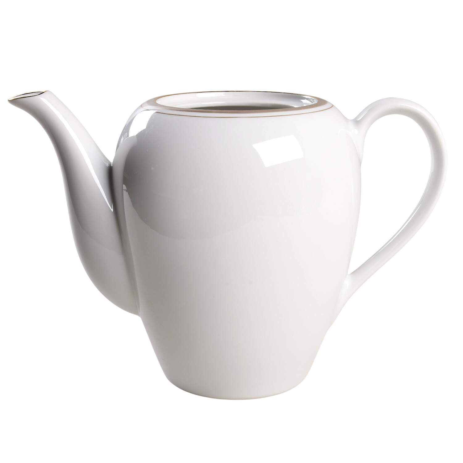 Golden Elegance Teapot No Lid by Royalton-1