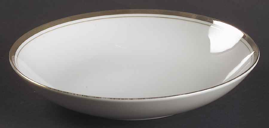 Golden Elegance Coupe Soup Bowl by Royalton-1