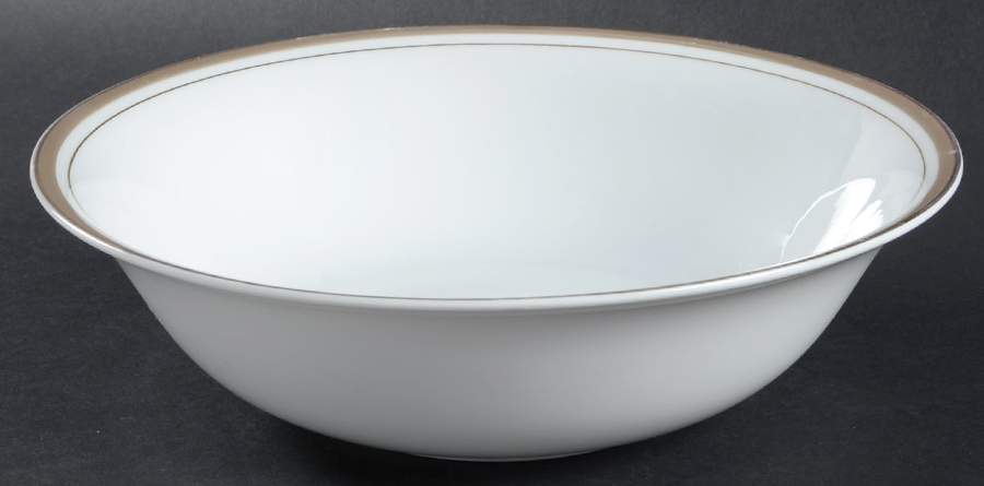 Golden Elegance 9" Round Vegetable Bowl by Royalton-1