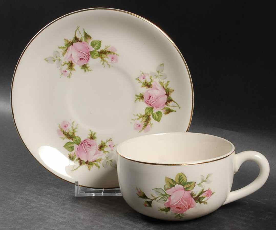 RYW1 Flat Cup & Saucer Set by Royal Wilton-1