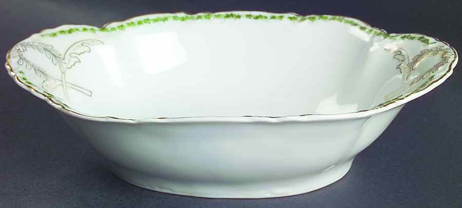 10789 9" Oval Vegetable Bowl by Royal Saxony-1