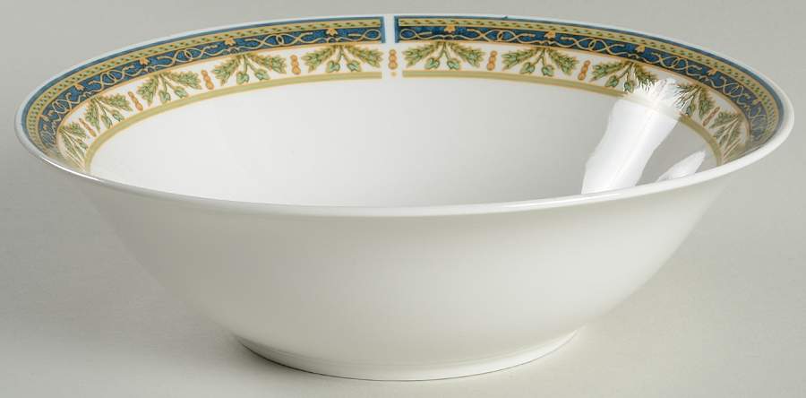 Grecian Garden 9" Round Vegetable Bowl by Royal Majestic-1