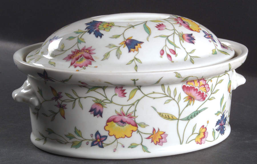 Adriana 1 Quart Oval Covered Casserole by Royal Limoges-1