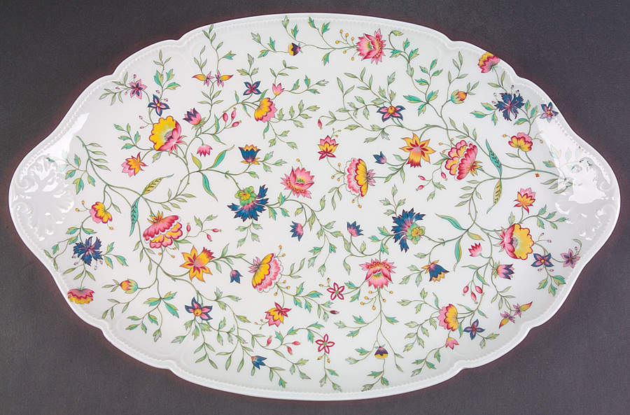 Adriana 17" Oval Serving Platter by Royal Limoges-1