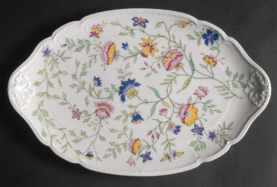 Adriana 12" Oval Serving Platter by Royal Limoges-1