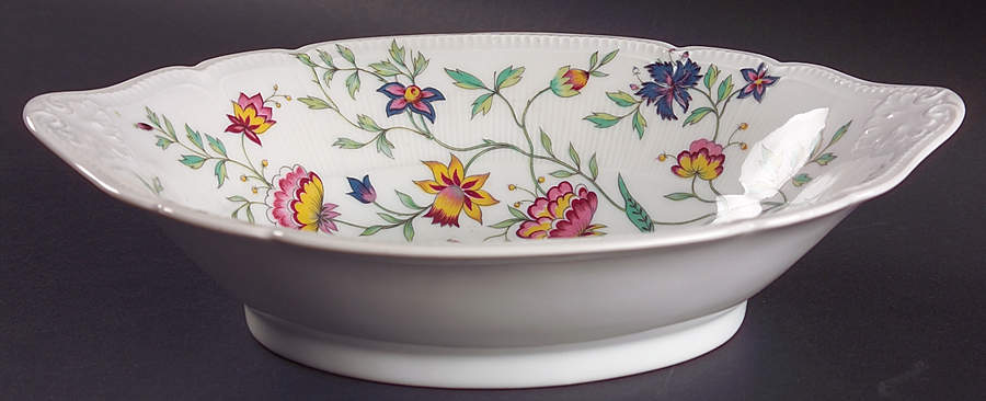 Adriana 10" Oval Vegetable Bowl by Royal Limoges-1