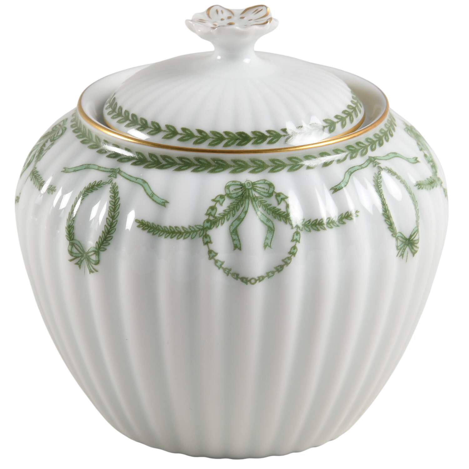 Cheverny Sugar Bowl & Lid by Royal Limoges-1