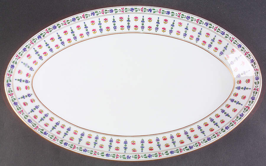 Langeais 16" Oval Serving Platter by Royal Limoges-1