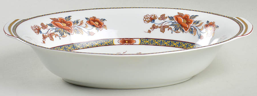 Mandarin 10" Oval Vegetable Bowl by Royal Limoges-1