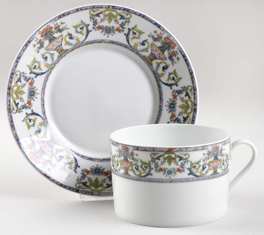 Medicis Oversized Cup & Saucer Set by Royal Limoges-1