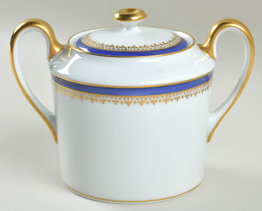 Richelieu Sugar Bowl & Lid by Royal Limoges-1