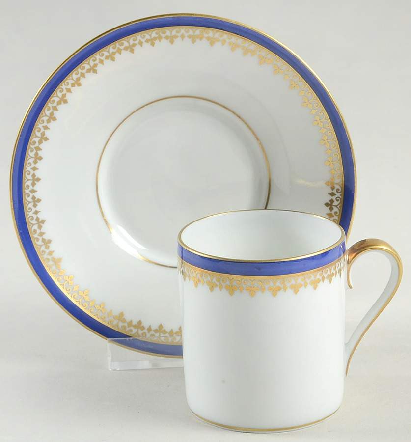 Richelieu Flat Demitasse Cup & Saucer Set by Royal Limoges-1