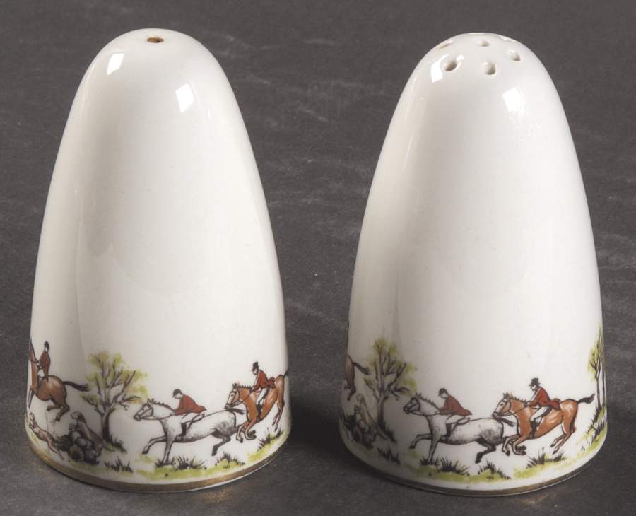 Tally Ho Salt & Pepper Set by Royal Limoges-1