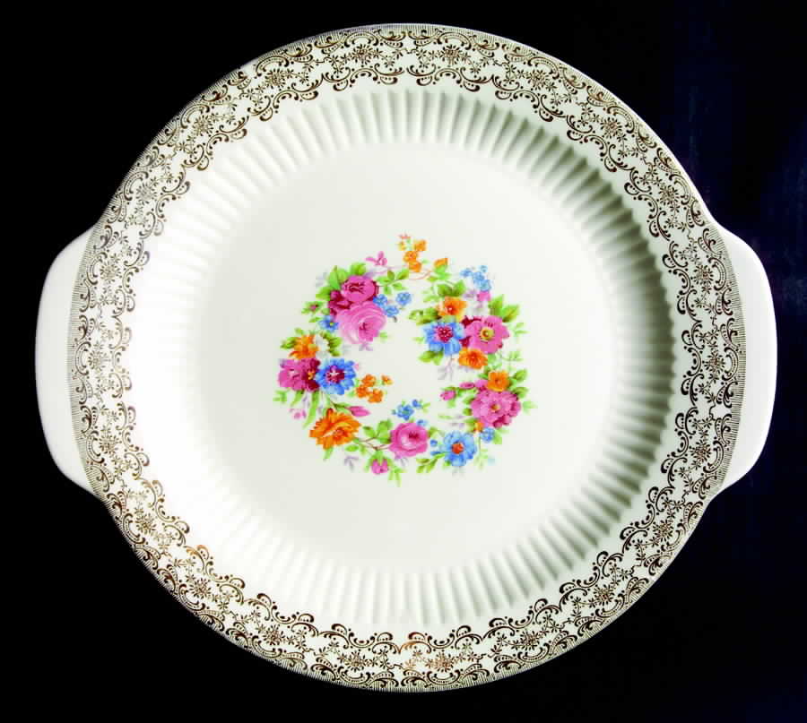 5265 Handled Cake Plate by Royal (USA)-1