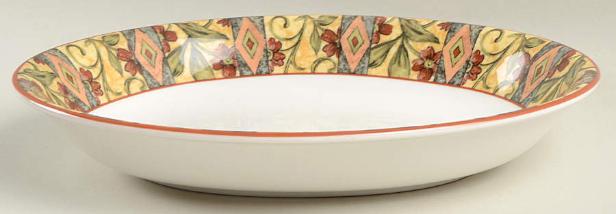 Cinnabar 10" Oval Vegetable Bowl by Royal Doulton-1