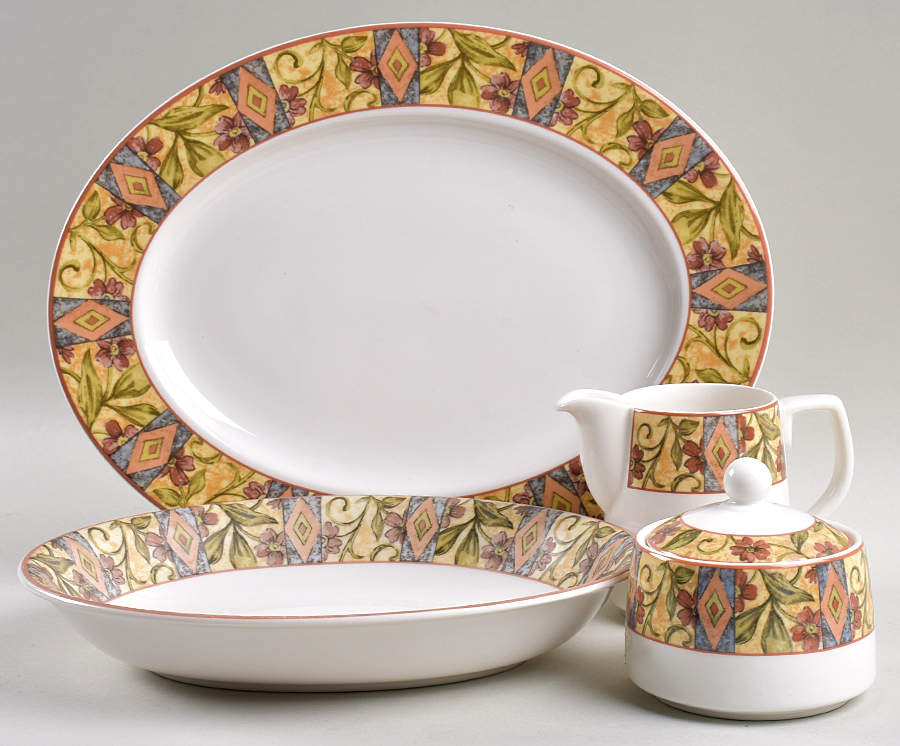 Cinnabar 5 Piece Hostess Set by Royal Doulton-1