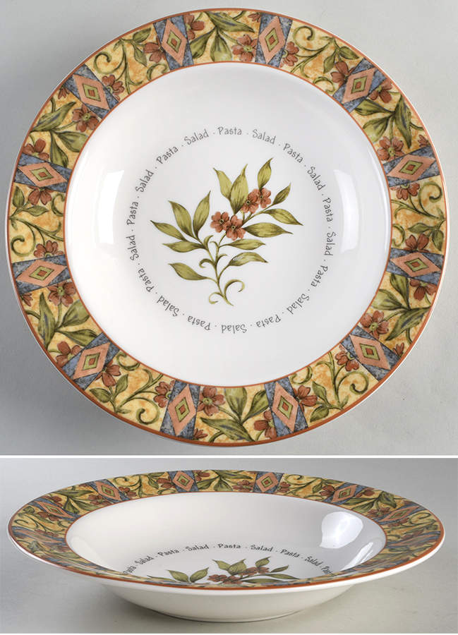 Cinnabar 11" Accent Individual Pasta Bowl by Royal Doulton-1