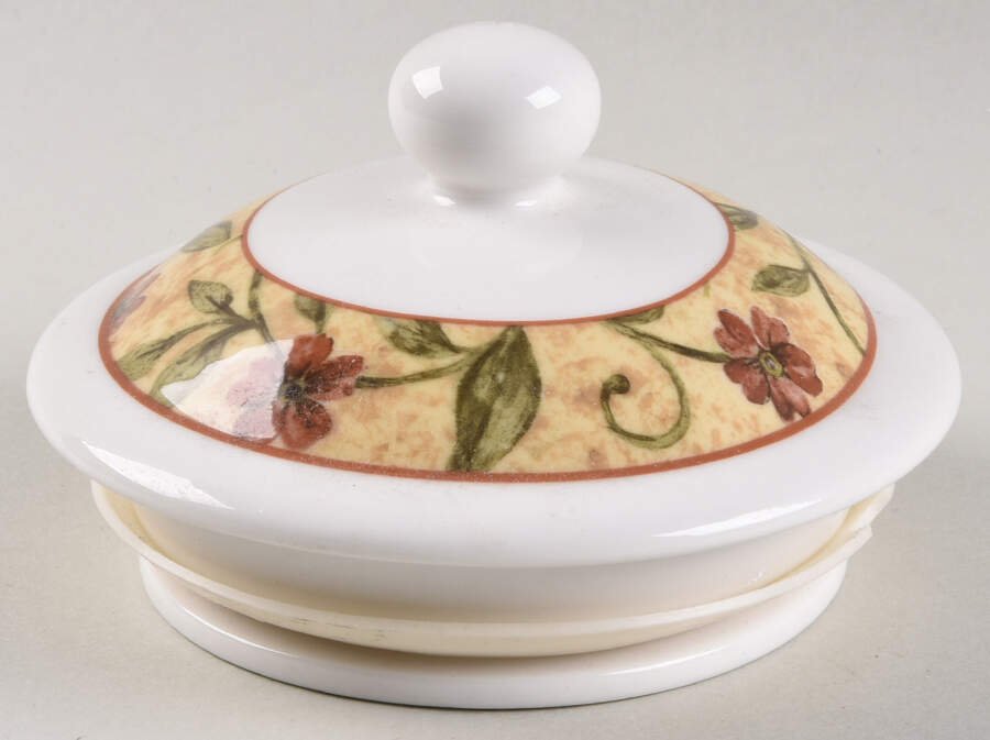 Cinnabar Lid for Medium Canister by Royal Doulton-1