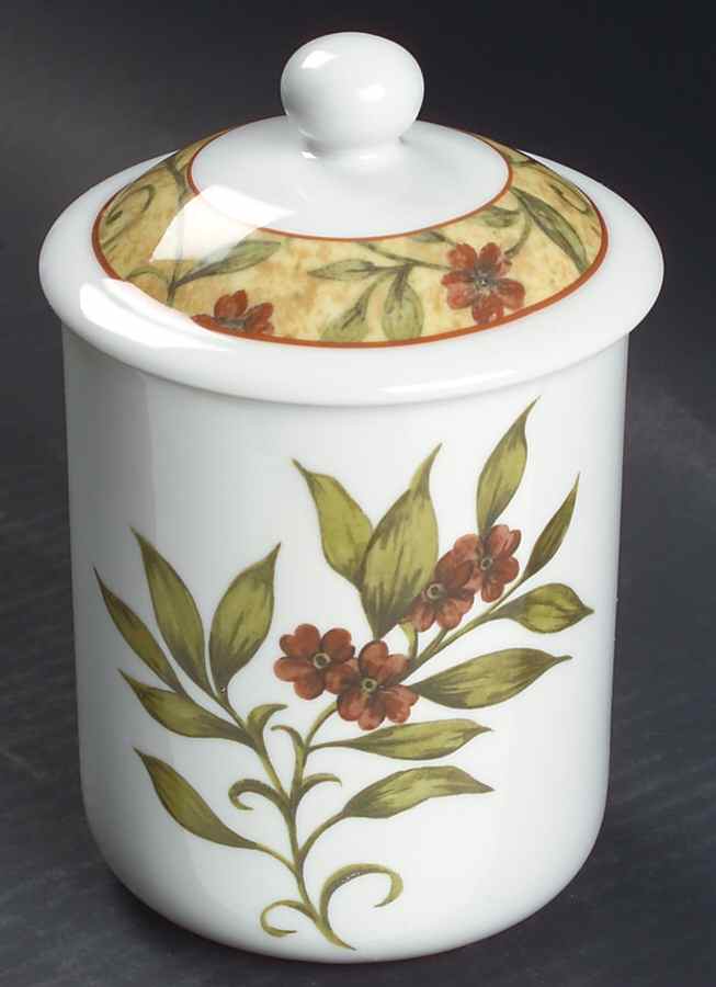 Cinnabar Medium Canister & Lid by Royal Doulton-1