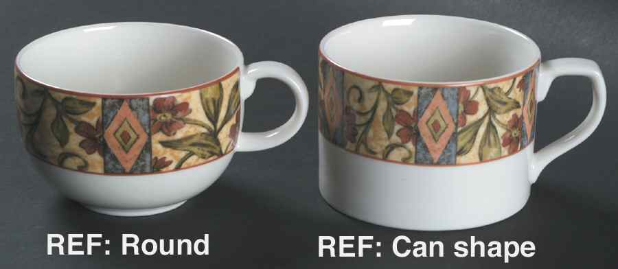 Cinnabar Flat Cup by Royal Doulton-1