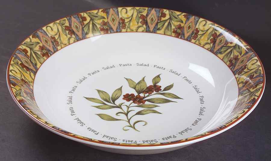 Cinnabar 13" Pasta Serving Bowl by Royal Doulton-1