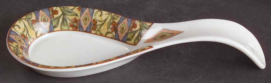 Cinnabar Spoon Rest/Holder (Holds 1 Spoon) by Royal Doulton-1