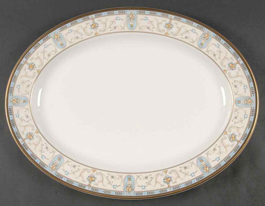 Fontenay 16" Oval Serving Platter by Royal Doulton-1