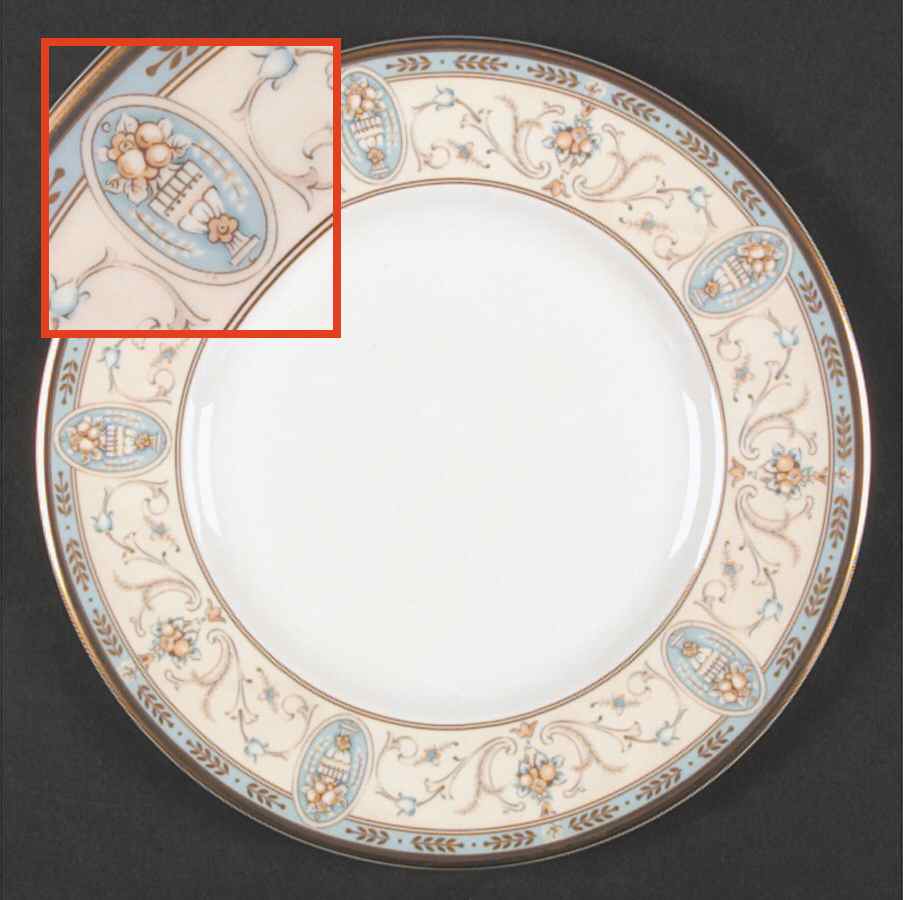 Fontenay Salad Plate by Royal Doulton-1